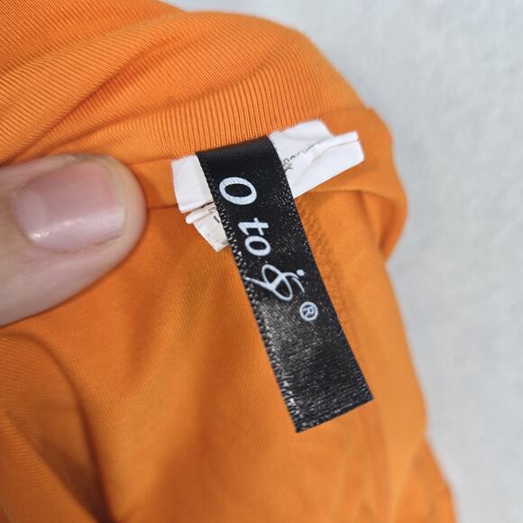 Skirt Size Large Womens Orange Athletic Gym Training Skirts Athleisure Workout - Picture 3 of 11